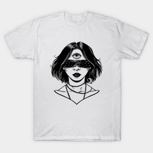 Clairvoyant. Witch. Fortune Teller T-Shirt